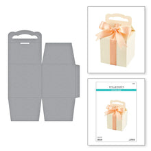 Load image into Gallery viewer, Dies: Spellbinders-RIBBON BOX ETCHED DIES FROM THE SEALED 3D CHRISTMAS COLLECTION
