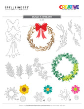Load image into Gallery viewer, Dies: Spellbinders-BUILD-A-WREATH ETCHED DIES