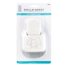 Load image into Gallery viewer, Crafting Tools: Spellbinders-3-IN-1 BANNER PUNCH