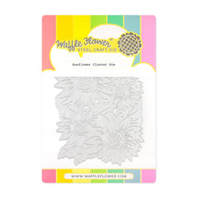 Load image into Gallery viewer, Dies: Waffle Flower-Sunflower Cluster Die