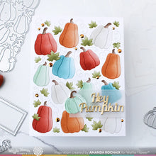 Load image into Gallery viewer, Dies: Waffle Flower-Pumpkin Patch Panel Die