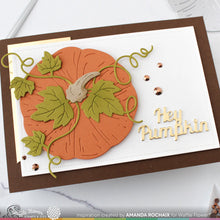 Load image into Gallery viewer, Dies: Waffle Flower-Pumpkin with Stem Die