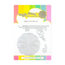 Load image into Gallery viewer, Dies: Waffle Flower-Pumpkin with Stem Die