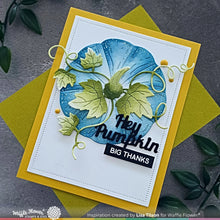 Load image into Gallery viewer, Dies: Waffle Flower-Pumpkin with Stem Die