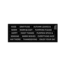 Load image into Gallery viewer, Embellishments: Waffle Flower-Subsentiments - Autumn Diecut