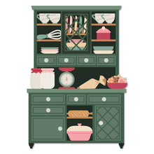 Load image into Gallery viewer, Dies: Honey Bee Stamps-Lovely Layers: Hoosier Cabinet - Baking Add-On