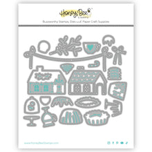 Load image into Gallery viewer, Dies: Honey Bee Stamps -Lovely Layers: Hoosier Cabinet - Holiday Add-On