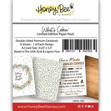 Load image into Gallery viewer, Specialty Paper: Honey Bee Stamps-What's Cookin' - Limited Edition A2 Paper Pack