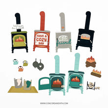 Load image into Gallery viewer, Stamps: Concord & 9th- By the Fire