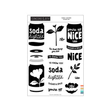 Load image into Gallery viewer, Stamps: Concord & 9th-Soda-Lighted Stamp Set