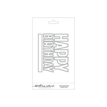 Load image into Gallery viewer, Dies: Concord & 9th-Happy Birthday Words
