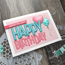 Load image into Gallery viewer, Dies: Concord & 9th-Happy Birthday Words