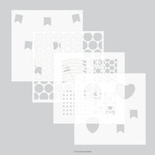 Load image into Gallery viewer, Stencils: Concord & 9th-Banner and Balloons