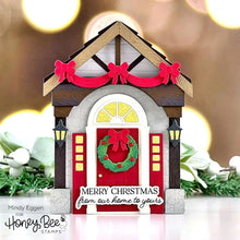 Load image into Gallery viewer, Dies: Honey Bee Stamps-Lovely Layers: Front Porch Holiday Add-On