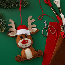 Load image into Gallery viewer, Dies: Spellbinders-FELT REINDEER ETCHED DIES FROM THE FELT STITCH & CREATE COLLECTION BY NICOLE SPOHR