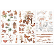 Load image into Gallery viewer, Embellishments: 49 And Market Rub-On Transfer Set-Color Swatch: Terracotta