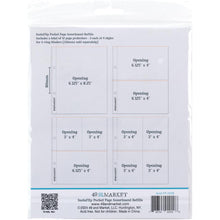 Load image into Gallery viewer, Scrapbooking-49 And Market InstaFlip Pocket Pages-Assortment Refills