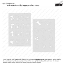 Load image into Gallery viewer, Stencils: Lawn Fawn-Mice On Ice