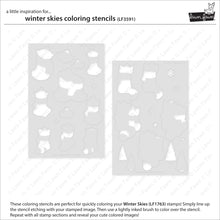 Load image into Gallery viewer, Stencils: Lawn Fawn-Winter Skies