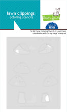 Load image into Gallery viewer, Stencils: Lawn Fawn-To My Fungi Coloring Stencils