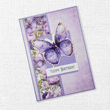 Load image into Gallery viewer, Embellishments: Paper Rose Studio-LAVENDER & FAIRIES EMBOSSED DIE CUTS