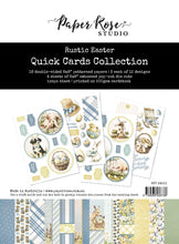Load image into Gallery viewer, Card Kit: Paper Rose Studio-RUSTIC EASTER 6X8" QUICK CARDS COLLECTION