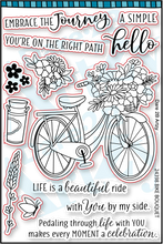 Load image into Gallery viewer, Stamps: Dare 2B Artzy-Bike Bouquet