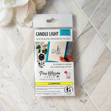 Load image into Gallery viewer, Light Up Products: Pear Blossom Press-CANDLE LIGHT-2Pack