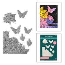 Load image into Gallery viewer, Embossing Folders: Spellbinders - BLOOMING BUTTERFLIES 3D EMBOSS & CUT FOLDER FROM THE VIVID EXPRESSIONS COLLECTION
