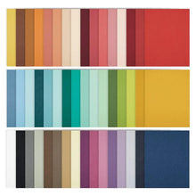 Load image into Gallery viewer, Cardstock: Spellbinders - THE FULL 48 COLORWHEEL CARDSTOCK PACK 8.5" X 11" - 1 EACH