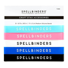 Load image into Gallery viewer, Storage: Spellbinders - CRAFT STAX SILICONE BANDS MEDIUM