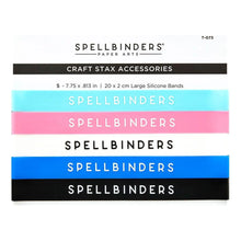 Load image into Gallery viewer, Storage: Spellbinders - CRAFT STAX SILICONE BANDS LARGE