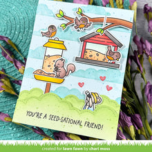 Load image into Gallery viewer, Stamps: Lawn Fawn - backyard bird feeder add-on