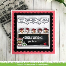 Load image into Gallery viewer, Stamps: Lawn Fawn - simply celebrate graduation