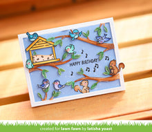 Load image into Gallery viewer, Stamps: Lawn Fawn - backyard bird feeder add-on