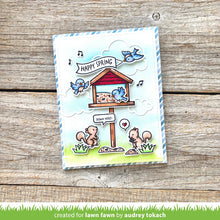 Load image into Gallery viewer, Stamps: Lawn Fawn - backyard bird feeder add-on