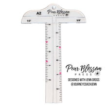 Load image into Gallery viewer, Crafting Tools: Pear Blossom Press-CARDMAKER’S T-SQUARE A2