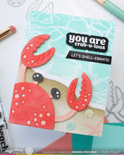 Load image into Gallery viewer, Dies: Waffle Flower-Inquisitive Crab Die