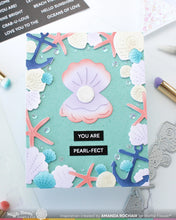 Load image into Gallery viewer, Dies: Waffle Flower-Seashell Frame Die