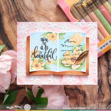 Load image into Gallery viewer, Dies: Waffle Flower-Open Book Die