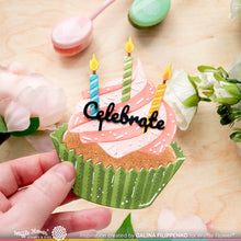 Load image into Gallery viewer, Stencils: Waffle Flower-Sweet Cupcake Stencil