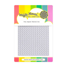 Load image into Gallery viewer, Dies: Waffle Flower-Tiny Square Texture Die