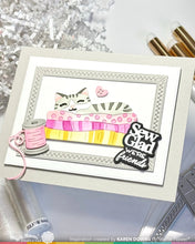 Load image into Gallery viewer, Stamps: Waffle Flower-Postage Collage Sew Fun Stamp Set