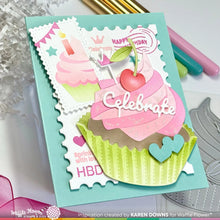 Load image into Gallery viewer, Stamps: Waffle Flower-Postage Collage Birthday Stamp