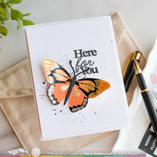 Load image into Gallery viewer, Stencils: Waffle Flower-Butterfly Focal Stencil