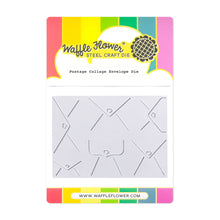 Load image into Gallery viewer, Dies: Waffle Flower-Postage Collage Envelope Die
