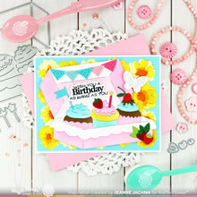 Load image into Gallery viewer, Dies: Waffle Flower-Boxed Cupcakes Die