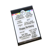 Load image into Gallery viewer, Stamps: Catherine Pooler Designs-Sunny Birthday Sentiments Stamp Set