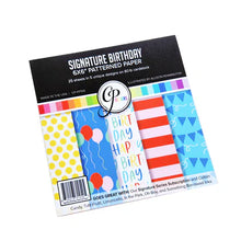 Load image into Gallery viewer, 6x6 Paper: Catherine Pooler Designs-Signature Birthday Patterned Paper