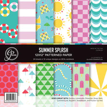 Load image into Gallery viewer, 12x12 Paper: Catherine Pooler Designs-Summer Splash 12x12 Patterned Paper